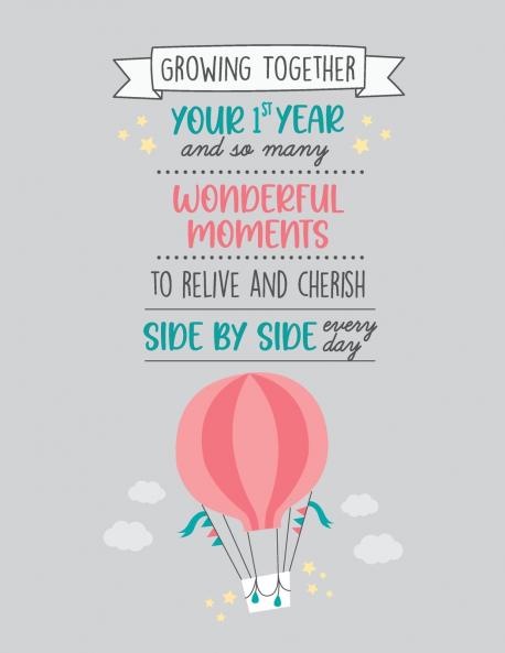 Your 1° Year and so Many Wonderful Moments
