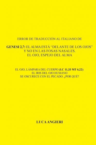 Error de traducción al italiano de Génesis 27