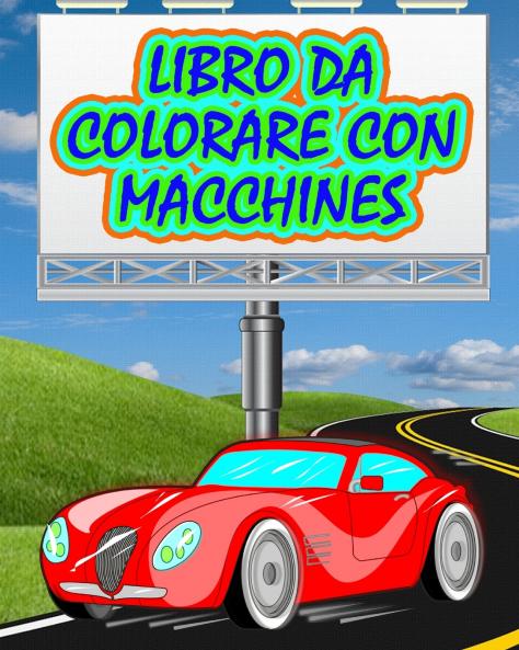 Libro da Colorare con Macchines