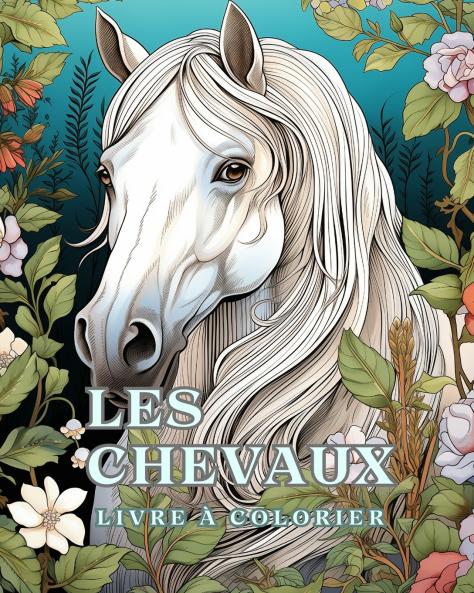 Livre à colorier sur les chevaux
