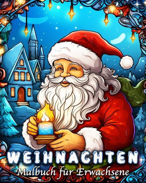 Malbuch für Erwachsene Weihnachten