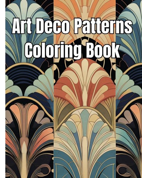 Art Deco Patterns Coloring Book
