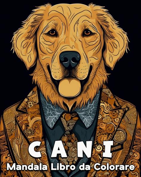 Cani Mandala Libro da Colorare