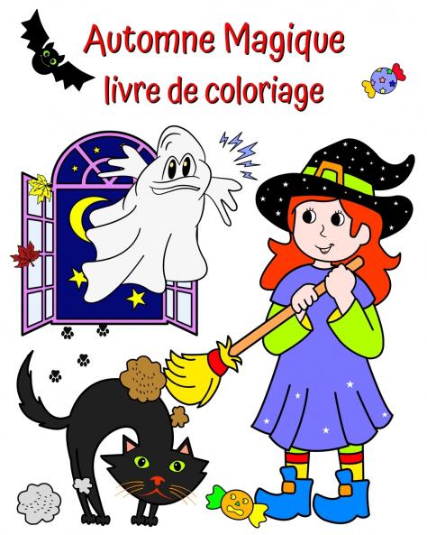 Automne Magique livre de coloriage