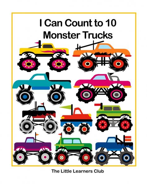 I Can Count to 10 - Monster Trucks