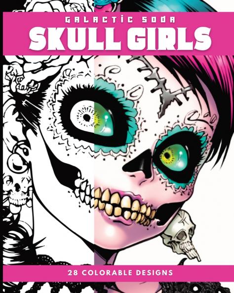 Skull Girls (Coloring Book)