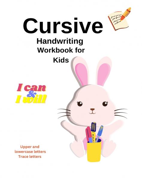 Cursive Handwriting Workbook For Kids