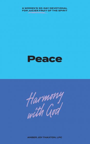 Peace 30 Day Devotional Journal