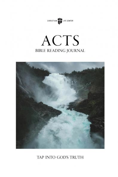 Bible Reading Journal - Acts
