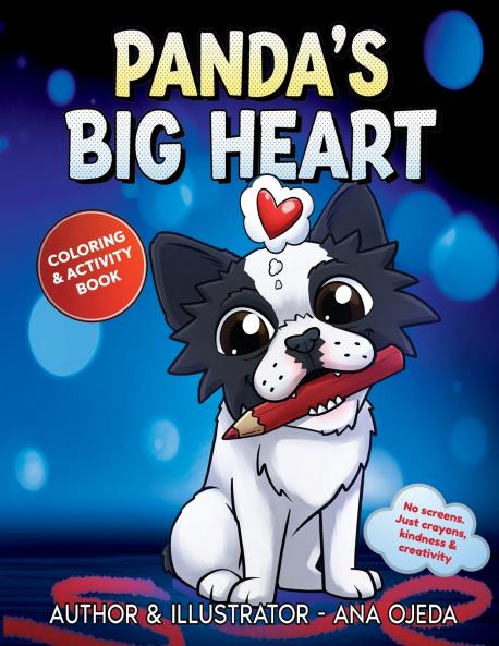 Panda's Big Heart Coloring & Activity Book