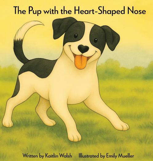 The Pup with the Heart-Shaped Nose