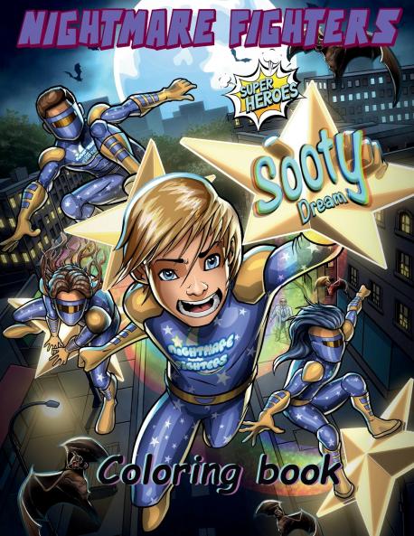 Sooty dream coloring book