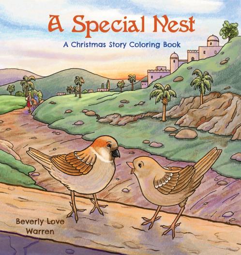 A Special Nest A Christmas Story Coloring Book
