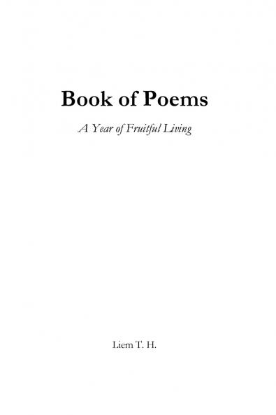 Book of Poems