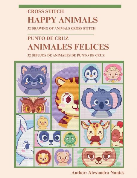 Happy Animals Cross-Stitch