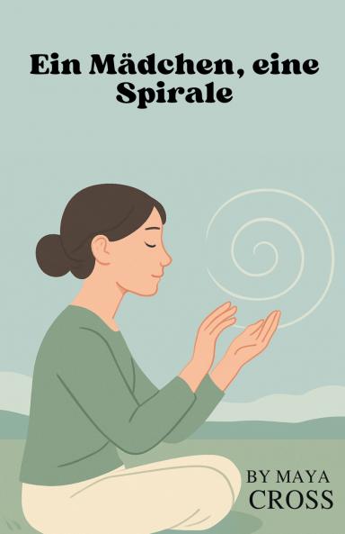 Ein Mädchen eine Spirale