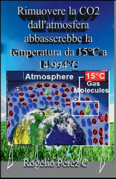 Rimuovere la CO2 dall'atmosfera abbasserebbe la temperatura da 15��C a 14.994��C
