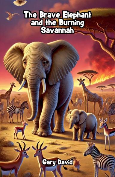 The Brave Elephant and the Burning Savannah
