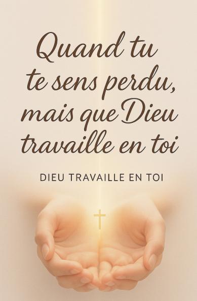 Quand tu te sens perdu mais que Dieu travaille en toi