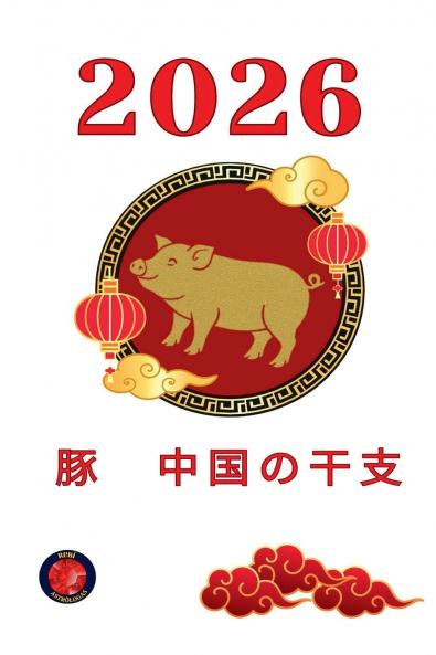 豚　中国の干支 2026