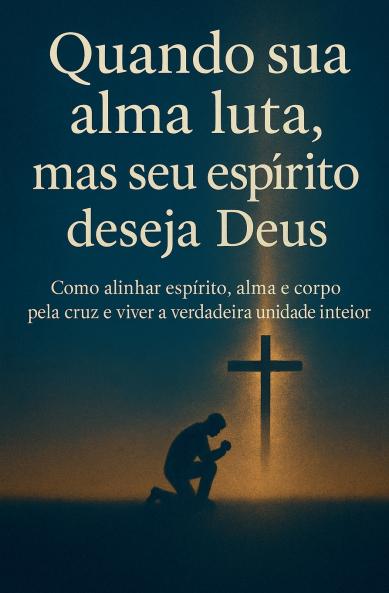 Quando a sua alma luta mas o seu espírito deseja Deus