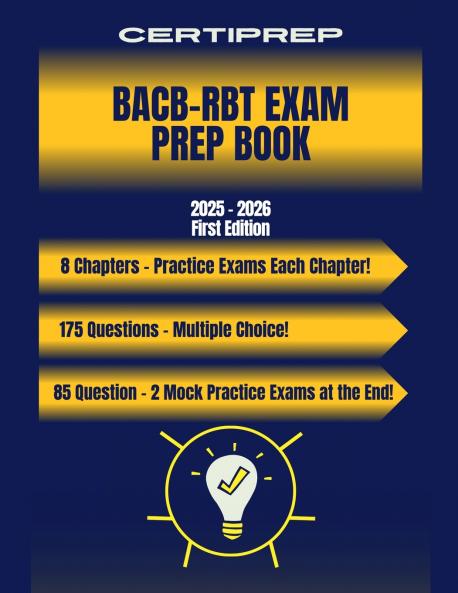 CertiPrep - BACB-RBT Exam Prep Book 2025-2026