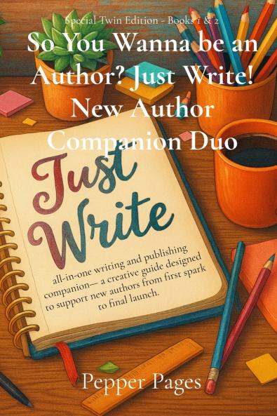 So You Wanna be an Author? Just Write! New Author Companion Duo