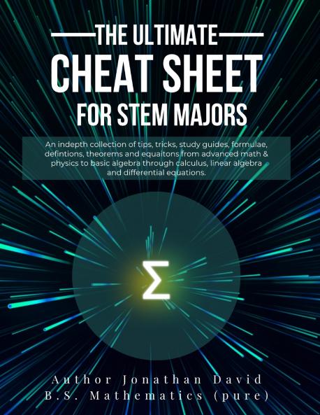 The Ultimate Cheat Sheet for STEM Majors - Textbook Size