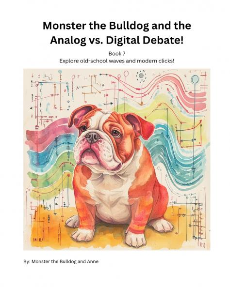 Book 7 - Monster the Bulldog and the Analog vs. Digital Debate!