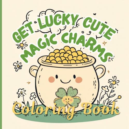 Get Lucky Cute Magic Charms Coloring Book