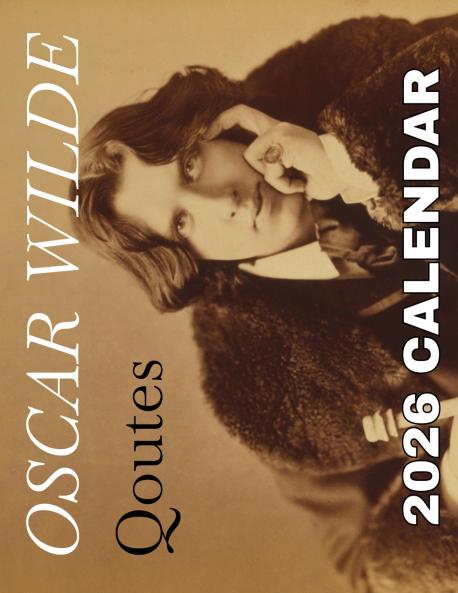 Oscar Wilde Quotes 2026 Calendar