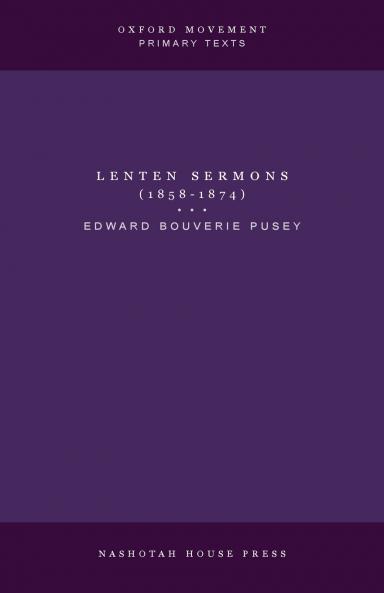 Lenten Sermons (1858-1874)