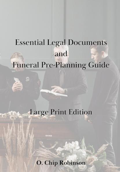 Essential Legal Documents and Funeral Pre-Planning Kit Large Print Edition