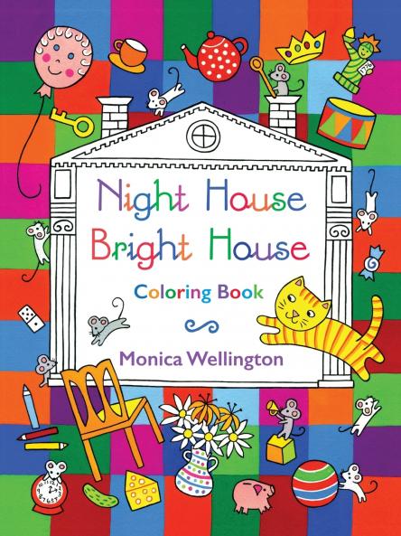 Night House Bright House Coloring Book