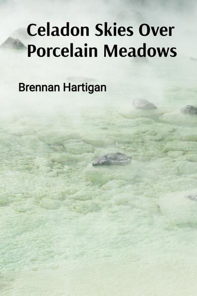 Celadon Skies Over Porcelain Meadows