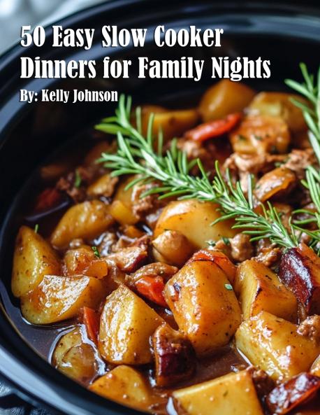 50 Easy Slow Cooker Dinners for Family Nights