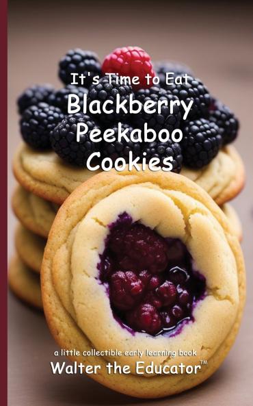 It's Time to Eat Blackberry Peekaboo Cookies