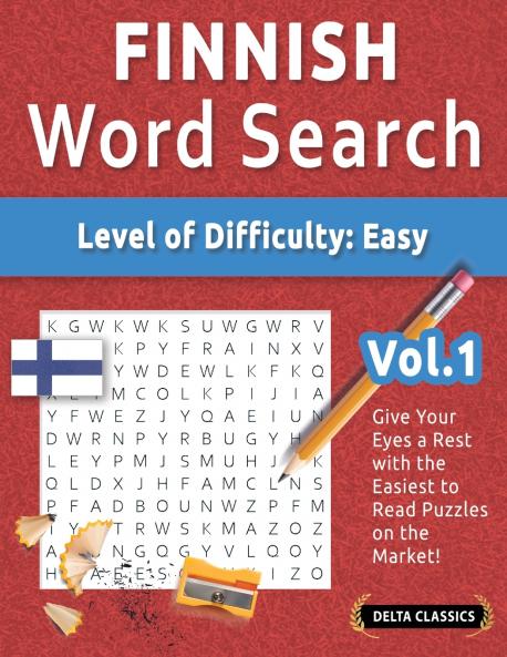 FINNISH WORD SEARCH - LEVEL OF DIFFICULTY