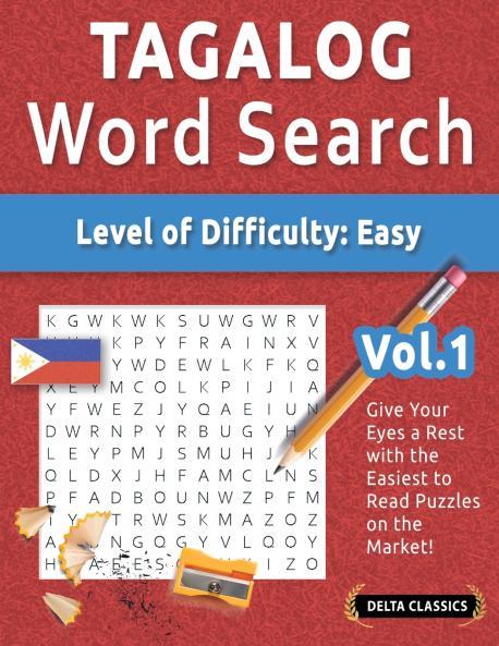 TAGALOG WORD SEARCH - LEVEL OF DIFFICULTY