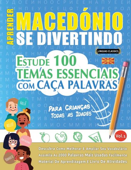 APRENDER MACEDÓNIO SE DIVERTINDO! - PARA CRIANÇAS