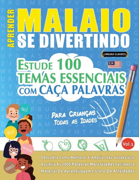 APRENDER MALAIO SE DIVERTINDO! - PARA CRIANÇAS