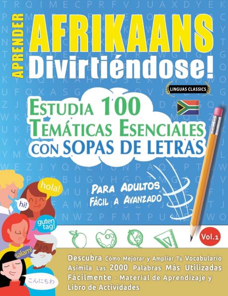 APRENDER AFRIKAANS DIVIRTIÉNDOSE! - PARA ADULTOS