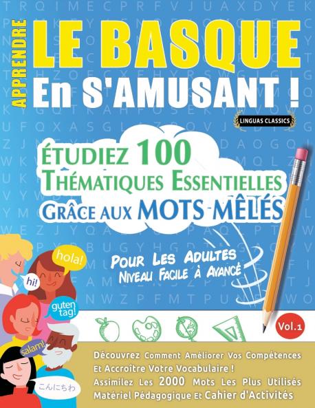 APPRENDRE LE BASQUE EN S'AMUSANT - POUR LES ADULTES