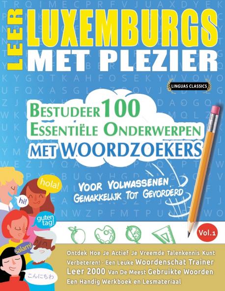 LEER LUXEMBURGS MET PLEZIER - VOOR VOLWASSENEN
