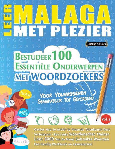 LEER MALAGA MET PLEZIER - VOOR VOLWASSENEN