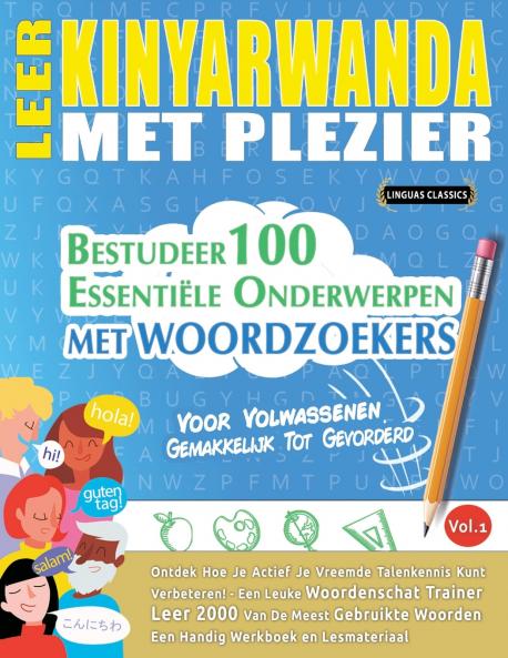 LEER KINYARWANDA MET PLEZIER - VOOR VOLWASSENEN