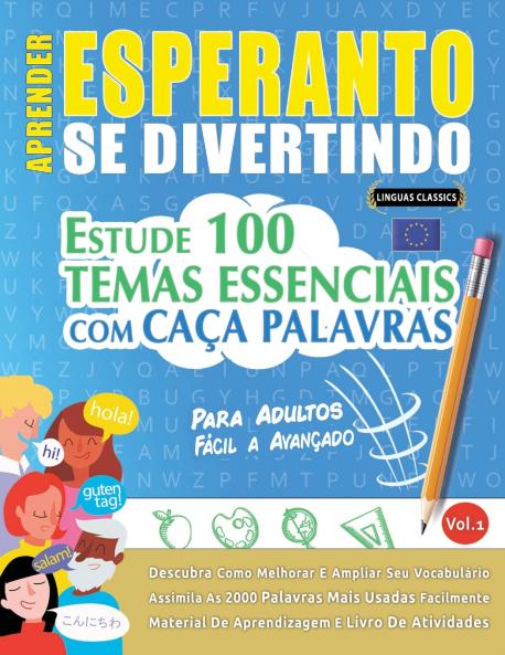 APRENDER ESPERANTO SE DIVERTINDO! - PARA ADULTOS