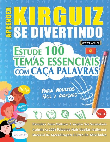 APRENDER KIRGUIZ SE DIVERTINDO! - PARA ADULTOS