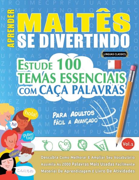 APRENDER MALTÊS SE DIVERTINDO! - PARA ADULTOS