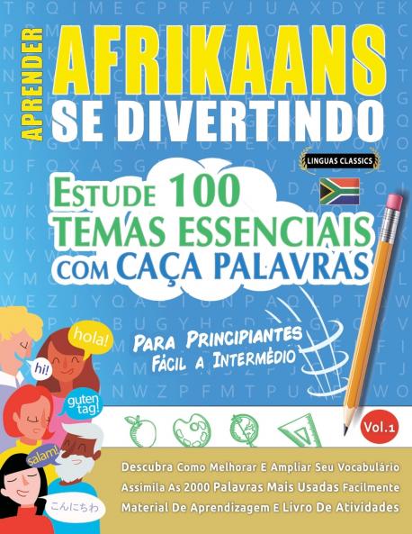 APRENDER AFRIKAANS SE DIVERTINDO! - PARA PRINCIPIANTES